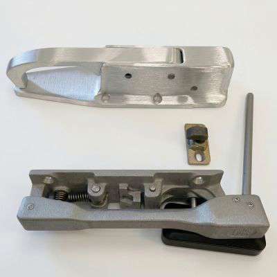 Latch - D-60 - Flush - Non Locking - Aluminum