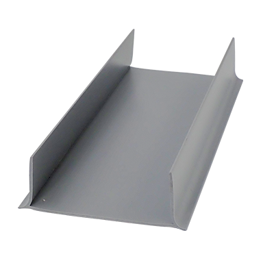 Screed PVC 4" x 96" Grey