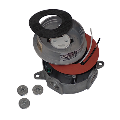 Light Fixture 1806 LED w/ Gu24 Lamp & Globe