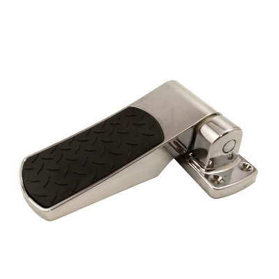 Hinge 1346 Flush Chrome Black Cover