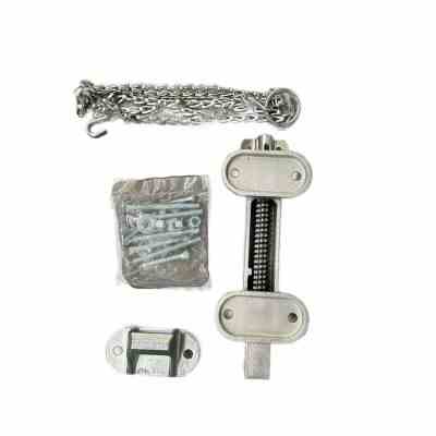 Chain Release Door Bolt Clear Zinc