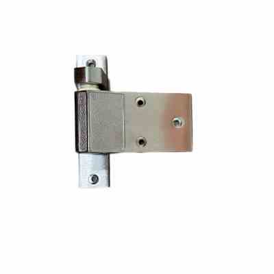 Hinge 1255 Flush Textured Brushed Chrome