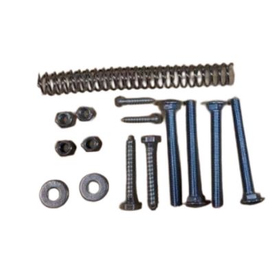 Chain Release Door Bolt Chrome Plated w/ Stainless Chain