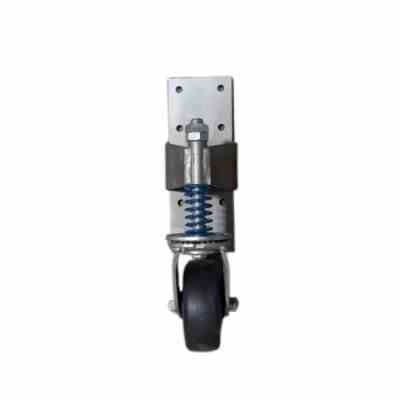 Gate Caster SpringLoaded Pivoting SS