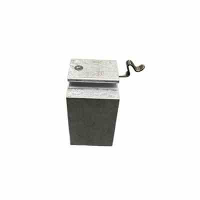 Anthony Square Post Retainer Bracket 2" Silver