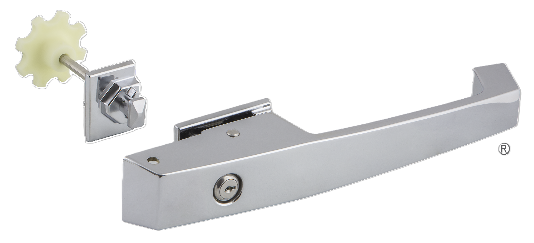 Latch 1236 Locking Twist Knob Chrome