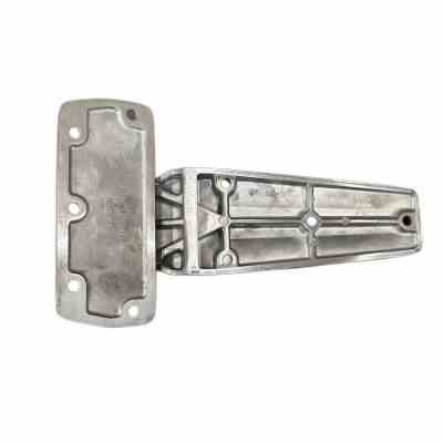 Hinge 1240 Flush Polished Aluminum RH
