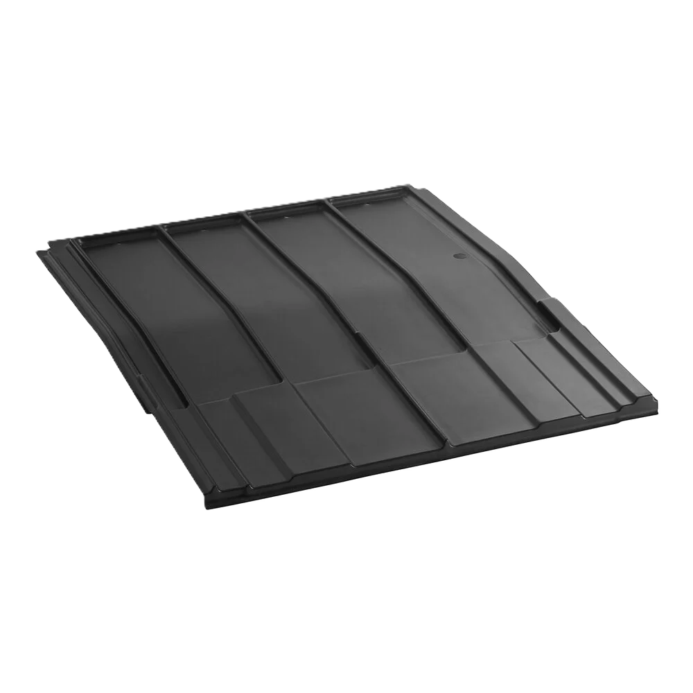 Hussmann Display Pan Impact Wide Island Plastic Black